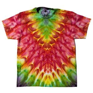 Tie Dye Shirt - XL - #6816 - Diagonal Cosmic Roll